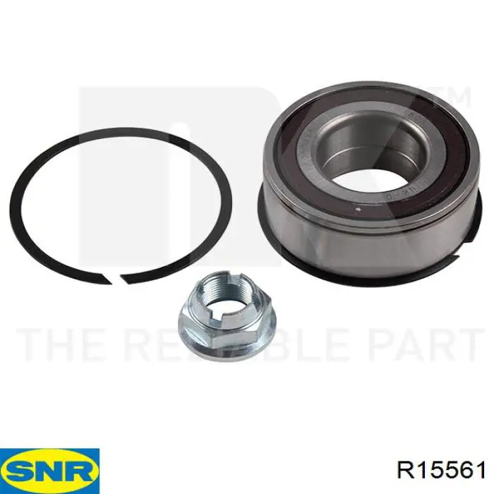 Комплект підшипник маточини передньої SNR R15561 ціна, від 28.99 USD