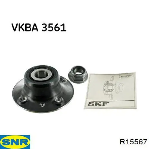 Маточини задніх коліс SNR R15567 ціна, від 62.12 USD