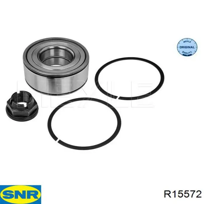 Підшипник маточини передньої/задньої SNR R15572 ціна, від 42.44 USD