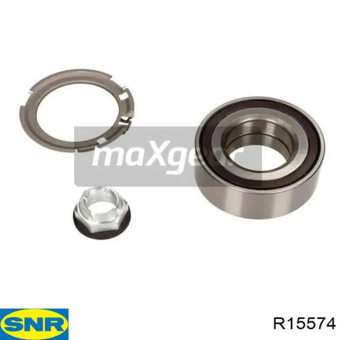 Комплект підшипник маточини передньої SNR R15574 ціна, від 46.56 USD