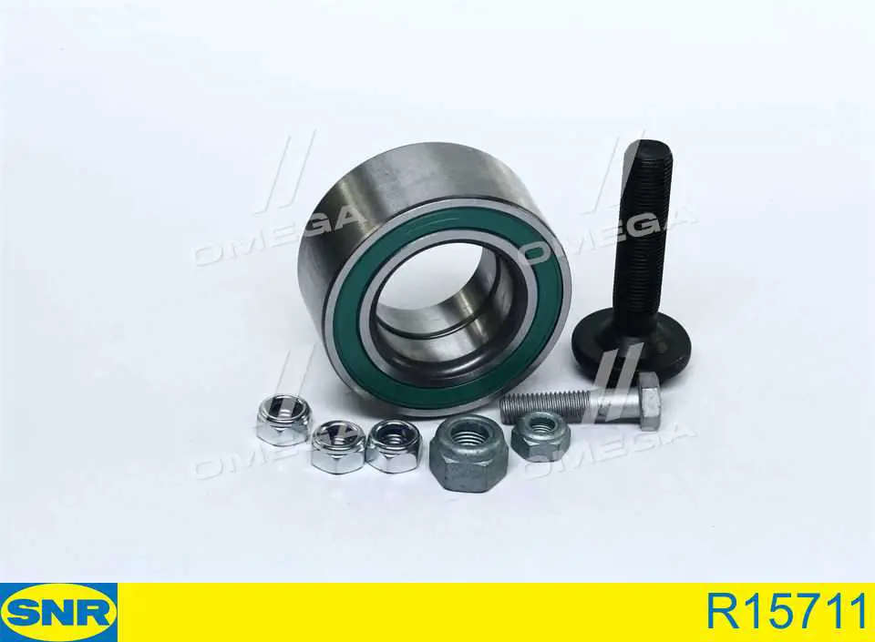 Комплект підшипник маточини передньої SNR R15711 ціна, від 30.89 USD