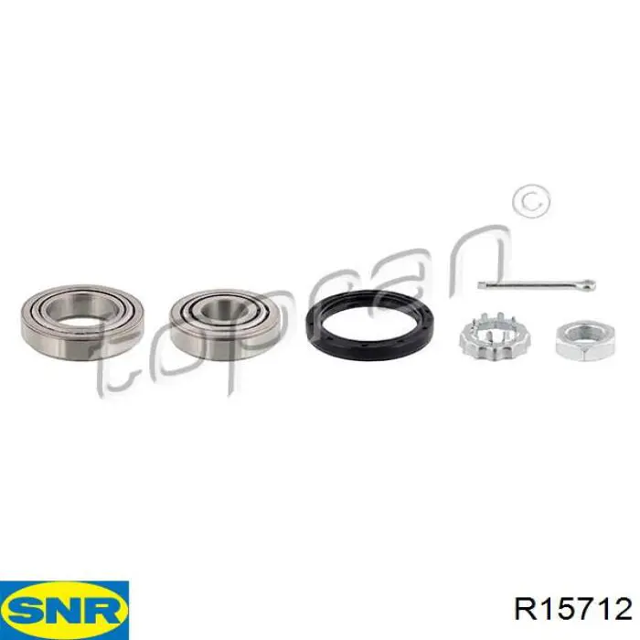 Підшипник маточини задньої SNR R15712 ціна, від 10.13 USD