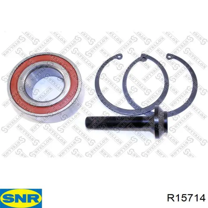 R15714 SNR Підшипник маточини передньої/задньої