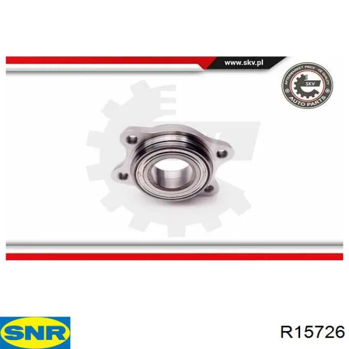 Підшипник ступиці пер/зад SNR R15726
