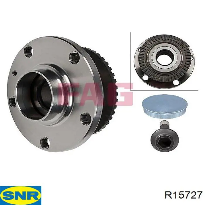 Маточини задніх коліс SNR R15727 ціна, від 47.24 USD