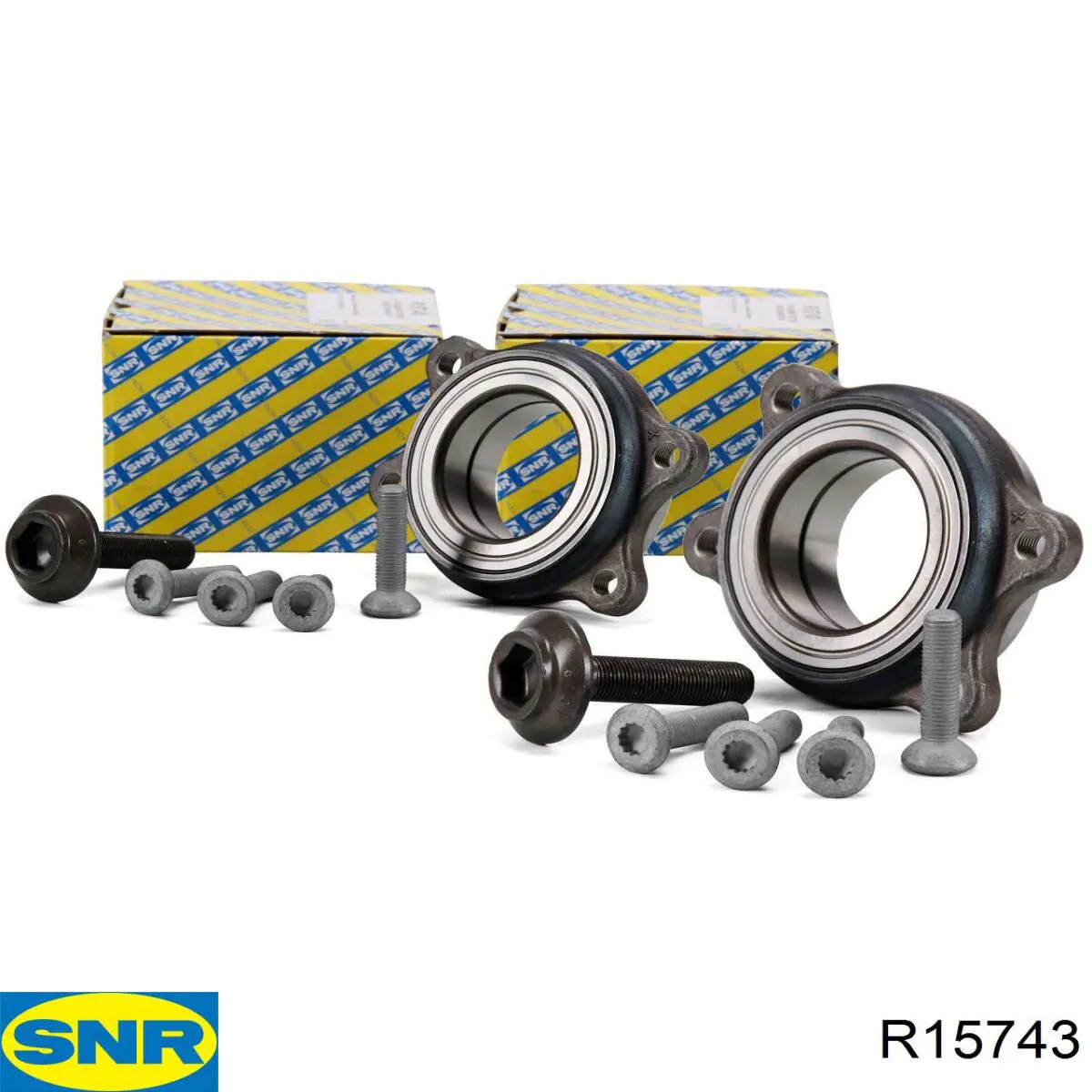 Комплект підшипник маточини передньої SNR R15743 ціна, від 57.70 USD