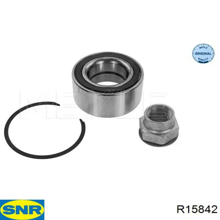 Комплект підшипник маточини передньої SNR R15842 ціна, від 28.44 USD
