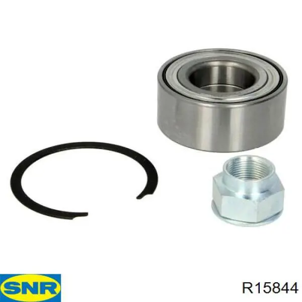 Комплект підшипник маточини передньої SNR R15844 ціна, від 27.67 USD