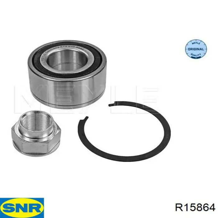 Купити R15864 SNR Підшипник ступиці передньої