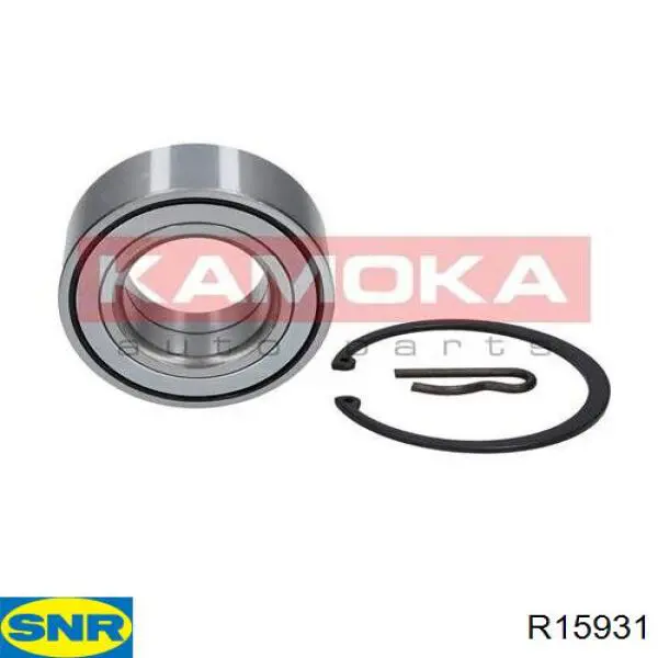 Комплект підшипник маточини передньої SNR R15931 ціна, від 29.65 USD
