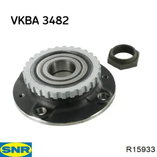 Задня маточина R15933 SNR