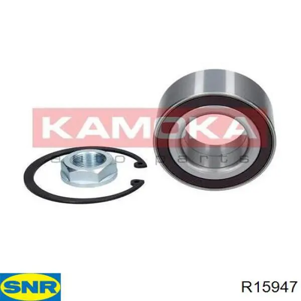 Комплект підшипник маточини передньої SNR R15947 ціна, від 39.36 USD