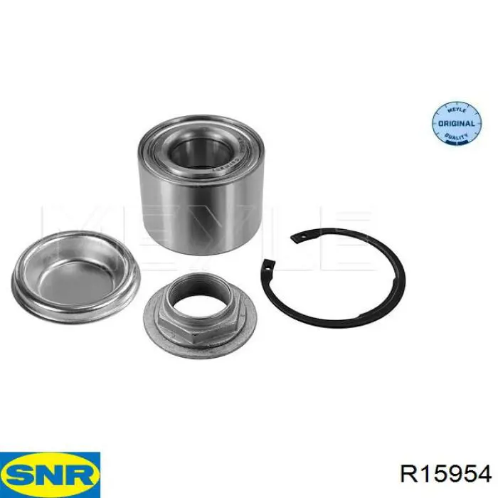 Підшипник маточини задньої SNR R15954 ціна, від 37.17 USD