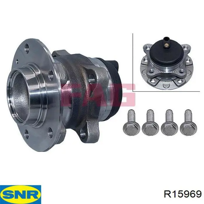 Маточини задніх коліс SNR R15969 ціна, від 104.08 USD