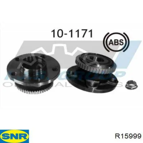 Купити R15999 SNR Підшипник ступиці колеса