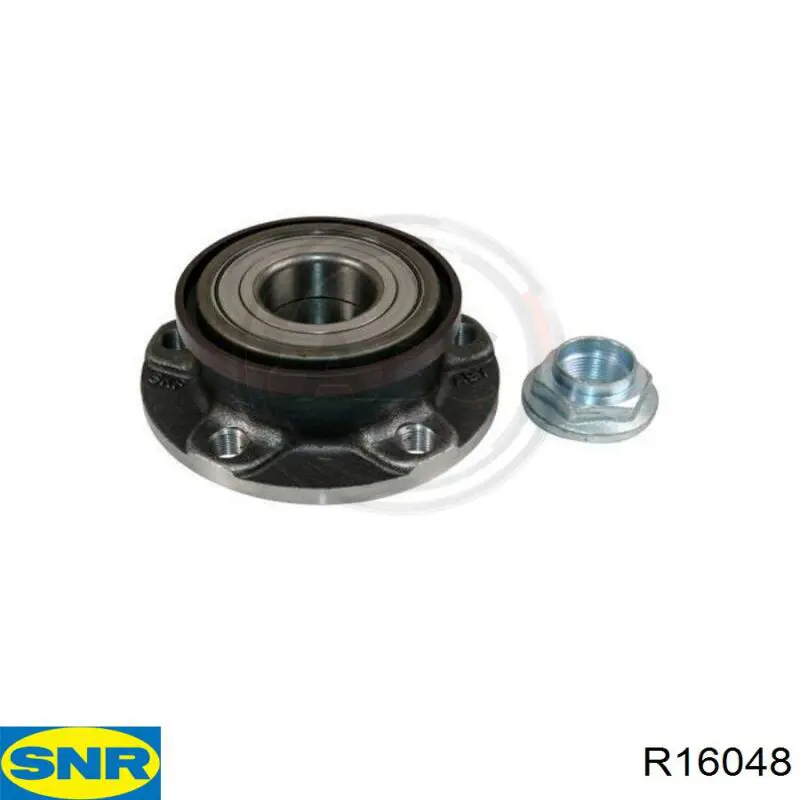 R16048 SNR Підшипник ступиці задньої