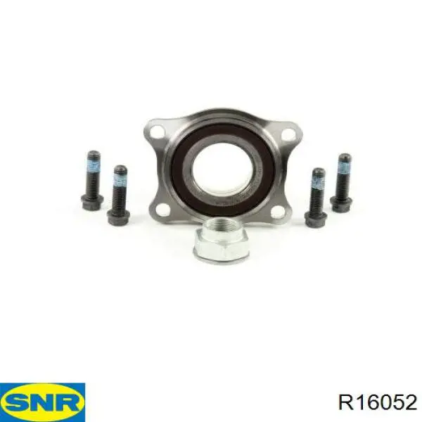 Комплект підшипник маточини передньої SNR R16052 ціна, від 37.97 USD