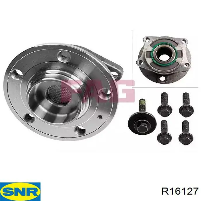 Підшипник задньої ступиці R16127 SNR