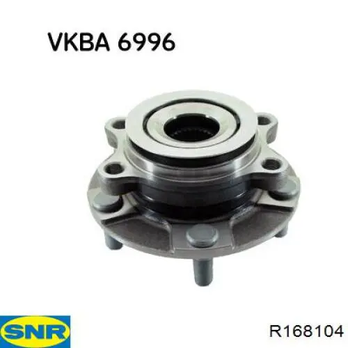 Передня маточина R168104 SNR