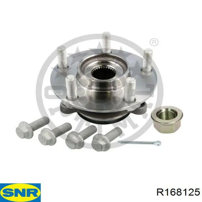 Маточина колеса передня SNR R168125 ціна, від 58.51 USD