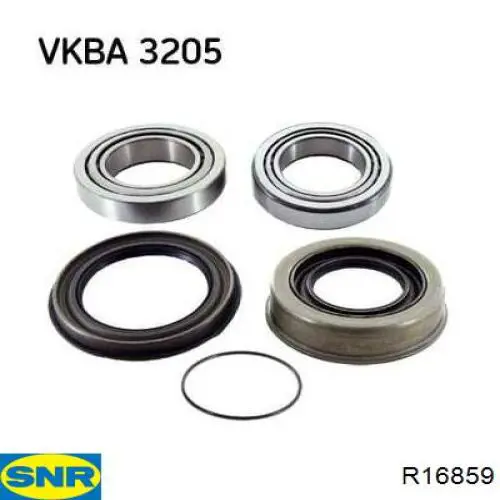 Купити R16859 SNR Підшипник ступиці передньої