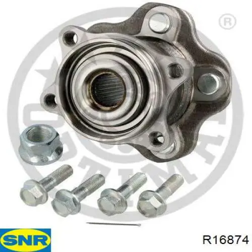 Купити R16874 SNR Підшипник ступиці колеса