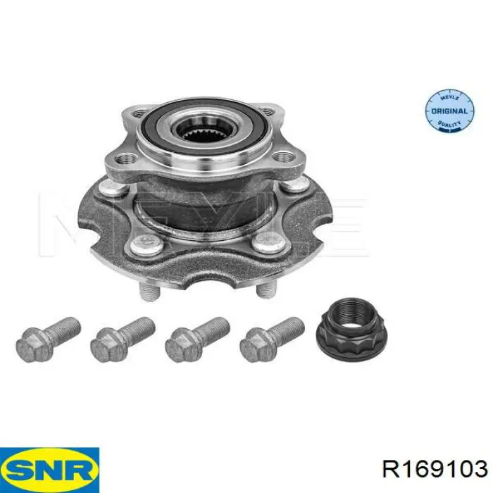 Купити R169103 SNR Підшипник ступиці колеса