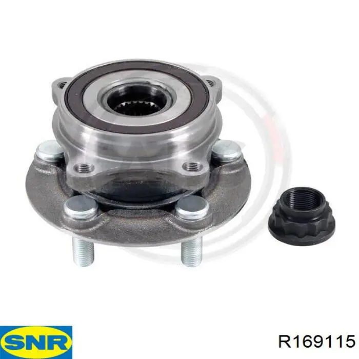 R169115 SNR Маточина (передня)