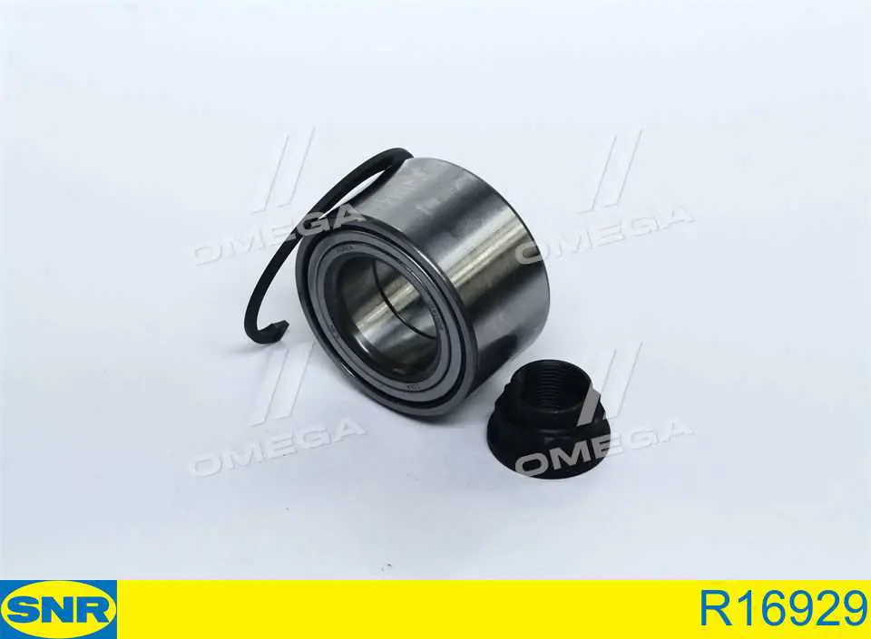 Комплект підшипник маточини передньої SNR R16929 ціна, від 24.38 USD