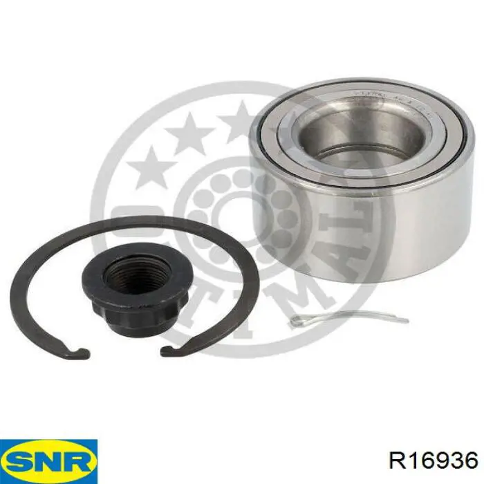 Комплект підшипник маточини передньої SNR R16936 ціна, від 34.12 USD
