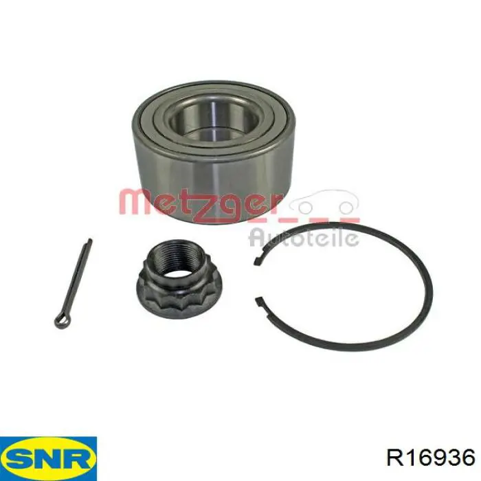 Купити R16936 SNR Підшипник ступиці передньої