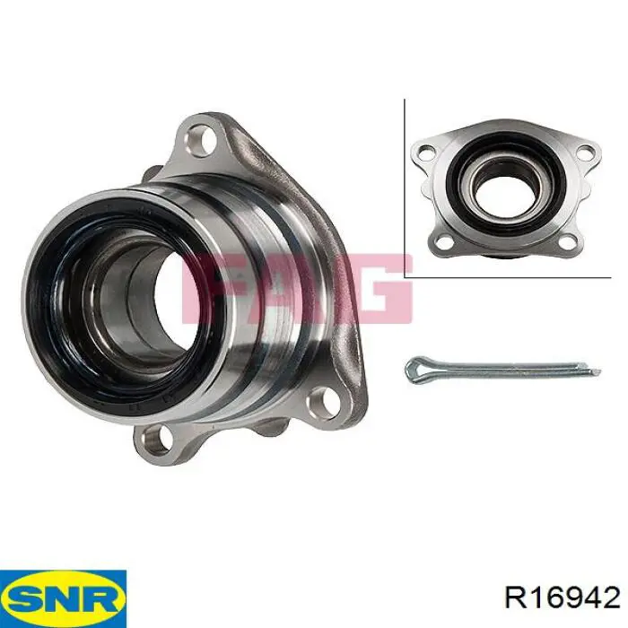 Купити R16942 SNR Підшипник задньої ступиці