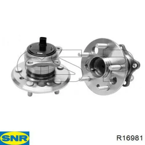 Маточина задня ліва SNR R16981 ціна, від 68.11 USD