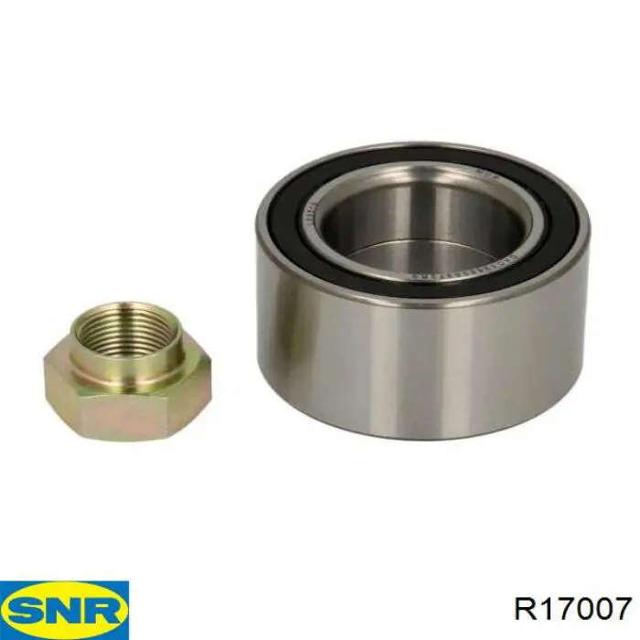 Комплект підшипник маточини передньої SNR R17007 ціна, від 11.32 USD