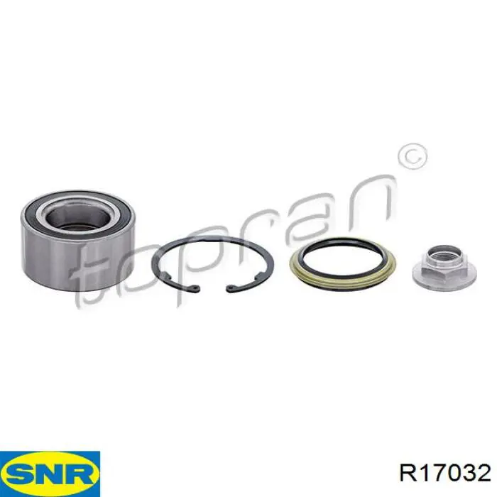Купити R17032 SNR Підшипник ступиці передньої