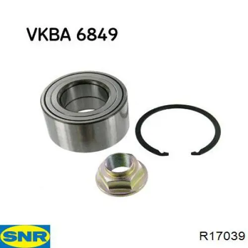 Купити R17039 SNR Підшипник ступиці передньої