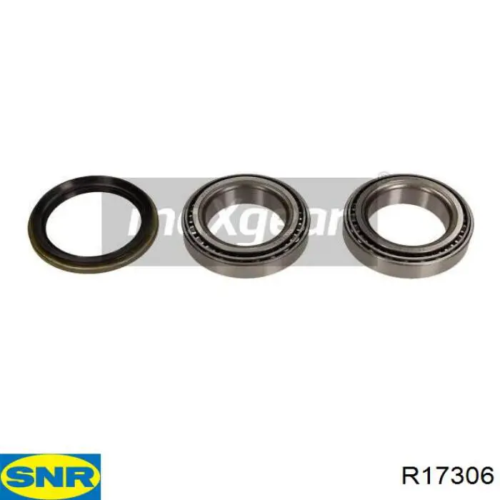Комплект підшипник маточини передньої SNR R17306 ціна, від 30.29 USD