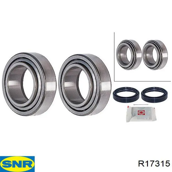 Підшипник ступиці R17315 SNR