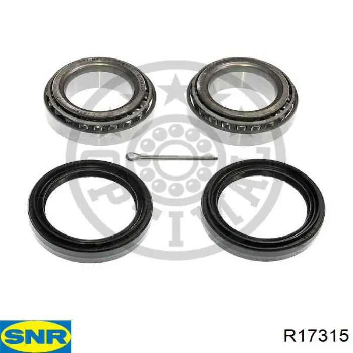 Комплект підшипник маточини передньої SNR R17315 ціна, від 13.70 USD