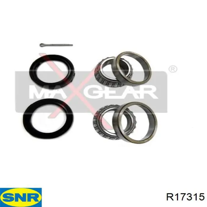 Купити R17315 SNR Підшипник ступиці передньої