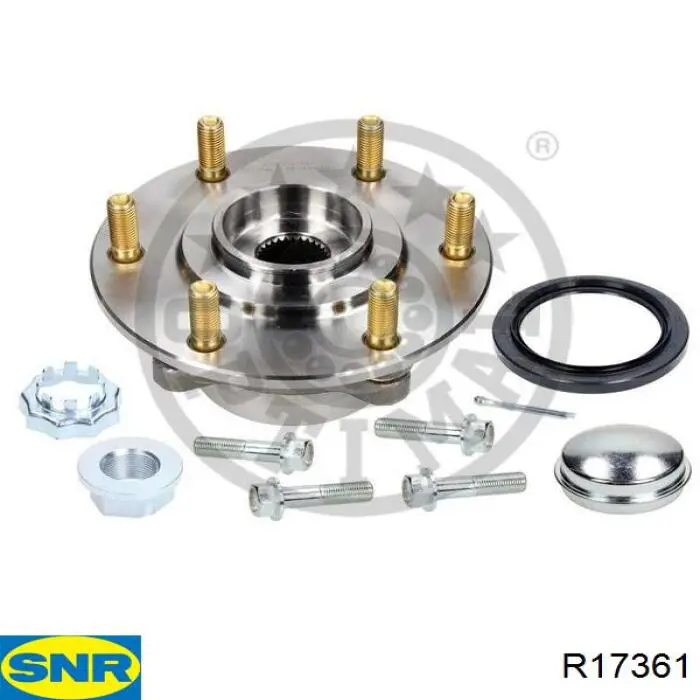 R17361 SNR Підшипник маточини передньої