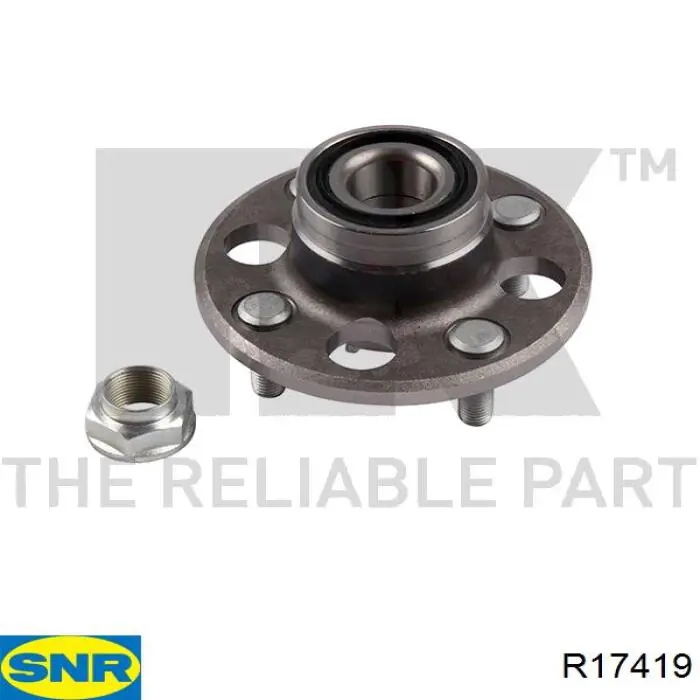 Маточини задніх коліс SNR R17419 ціна, від 31.53 USD