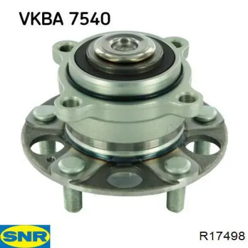 Купити R17498 SNR Підшипник ступиці колеса