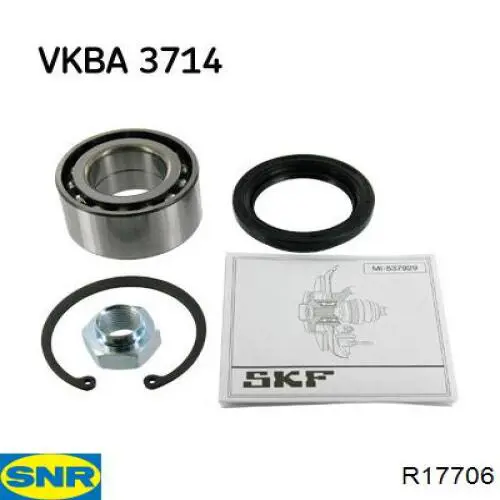 Купити R17706 SNR Підшипник ступиці передньої