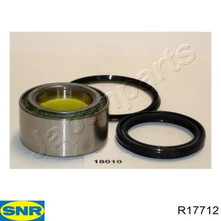 Комплект підшипник маточини передньої SNR R17712 ціна, від 21.03 USD