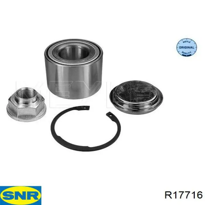 Підшипник маточини задньої SNR R17716 ціна, від 24.54 USD