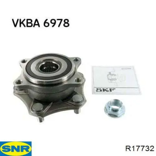 Маточина колеса передня SNR R17732 ціна, від 103.00 USD