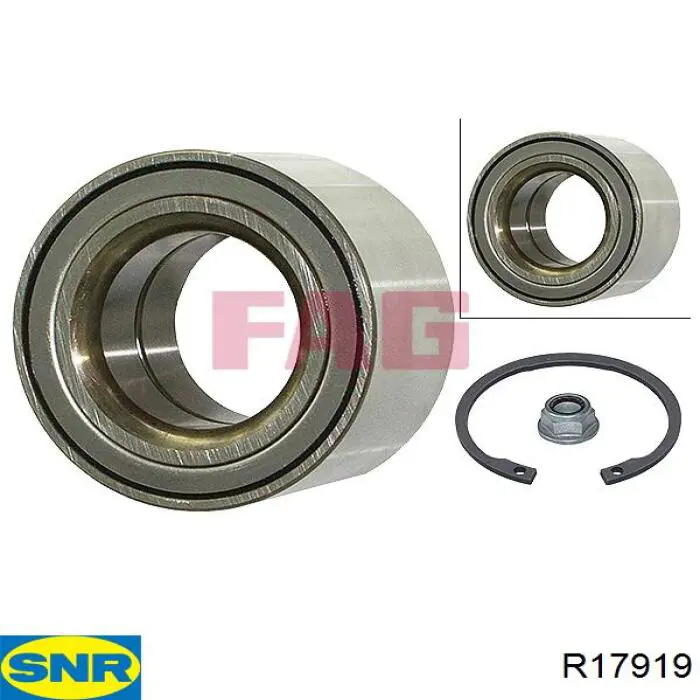 R17919 SNR Підшипник маточини передньої
