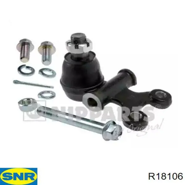 Комплект підшипник маточини передньої SNR R18106 ціна, від 18.24 USD