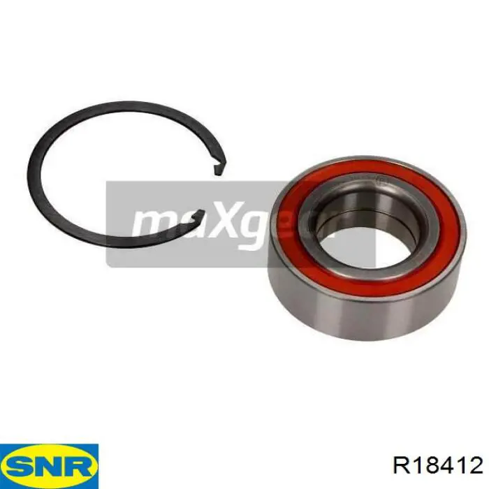 Комплект підшипник маточини передньої SNR R18412 ціна, від 21.14 USD